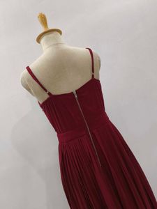Maroon Embellished Gown