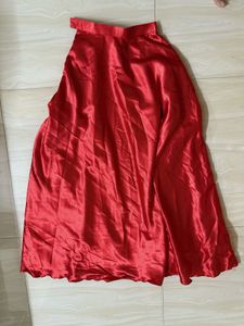 satin skirt