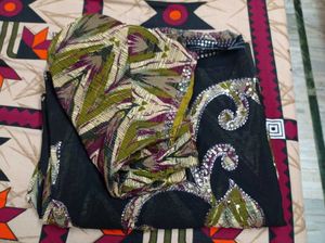 Elegant Designer Saree with Matching Blouse