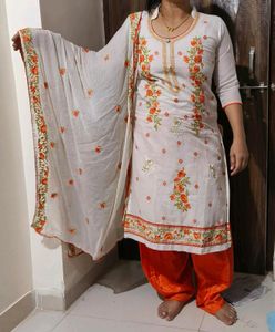 Women Hevy Embroidered -Stitched Salwar Suit