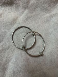 baby real silver kada