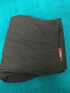 Striped Black Trousers