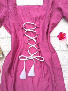 Corset Back Pinteresty Long Kurti 🌷