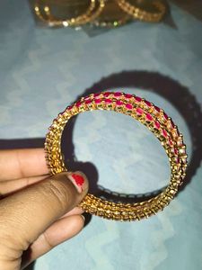Ruby Bangles