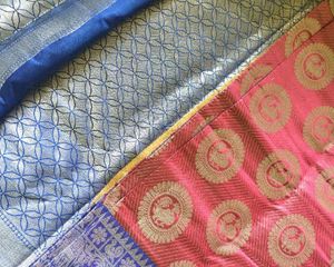 💥🆕️ Elegant Zari Saree With Peacock Buttas