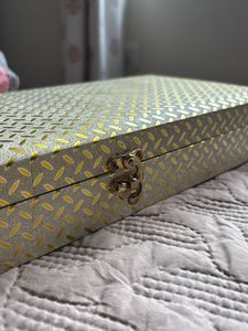 Glittery Gold Box