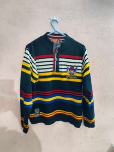 Striped Knit Sweater
