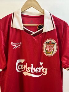 Liverpool Carlsberg Jersey L and XL