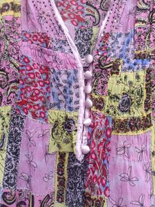 Y2k Paisley Print Dress