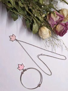 New Maple Leaf Charm Chain Bracelet Combo