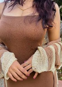 Brown Maxi Dress
