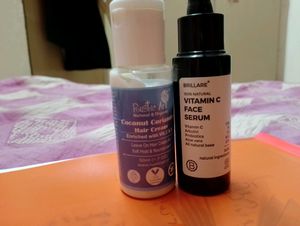 Vitamin C Serum + Hair CReam