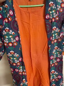Nayo Long Kurti With Jacket