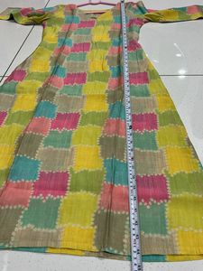 Patchwork Kurta Cord Set