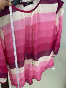 Striped Pink Top