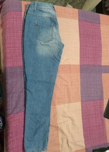 Shaded Light Blue Jeans