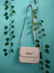 New Off White Sling Bag