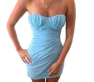 brand New(Urbanic) Ruched Bustier Mini Dress