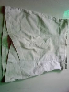 Short Skirt In White