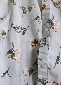 Floral Button-Down Shirt