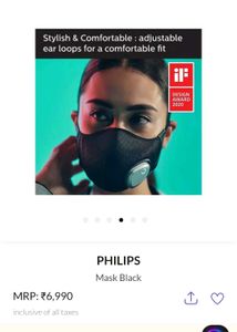 🌬️ Brand New Philips Air Mask for Sale – With Tag