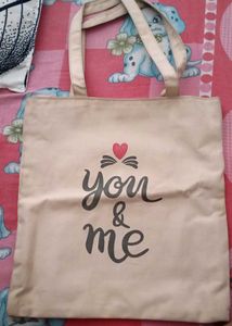 Cute &#39;You &amp; Me&#39; Tote Bag