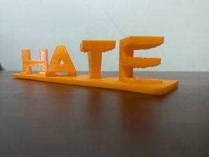 3d Printed Flip Name Customizable . Get Yours