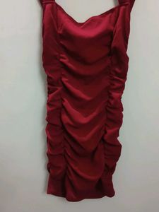 Red Bodycon Party Dress