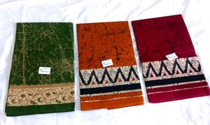 New Cotton Silk Mix Saree With Blouse Pack Of 3