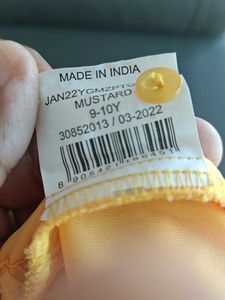 Yellow Swiss Girl Top