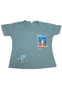 Unique NYC Graphic Print Grey T-Shirt | Premium Qu