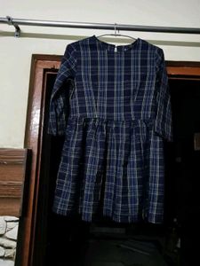 Korean plaid Dress
