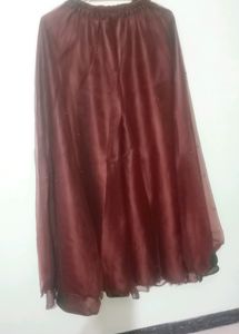 Sequence  Dress And Plazzo with Duptta