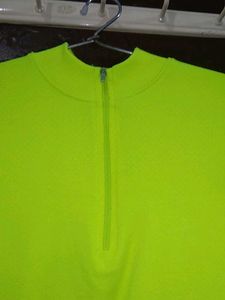 Neon Colored Crop Fitted Top