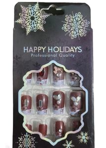 Set 3 Professional Qualities Happy Holidays Nails