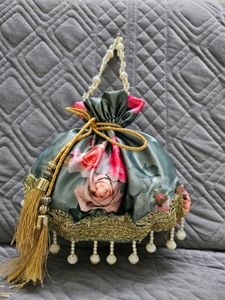 Floral Potli Pouches