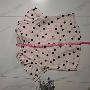 Peach Korean Top