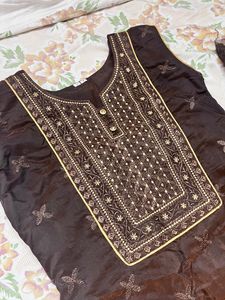 brown dress set🤎