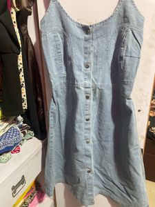 Denim cute Dress😍