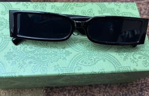 Black Rectangular Sunglasses