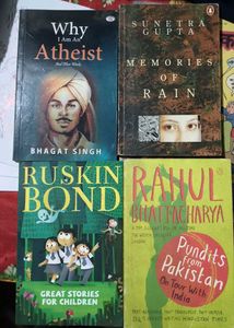 Combo Of 4 Books,Why I'm Atheist,Pundits From Paki