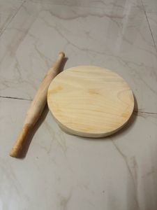 Chakla Belan Wooden Rolling Pin &amp; Board