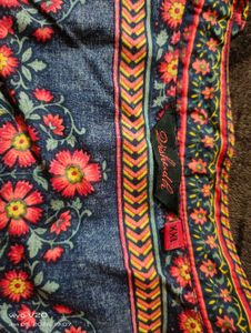 Floral Print Ethnic Maxi Dress