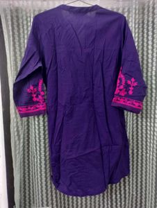 Purple Short Kurti