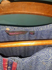 Blue Printed Kurta