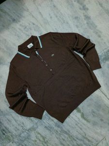 Lacoste Brown Knit lite sweater