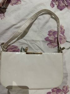 White Handbag