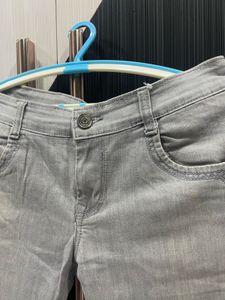 Gray Denim Jeans