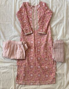 3 Piece Jaipuri Suit Set