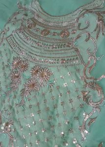 Very Beautiful Heavy Embroidered Dress Material